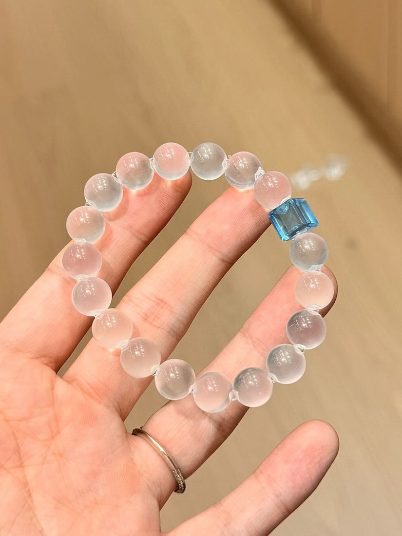 White Crystal Bracelet - 3