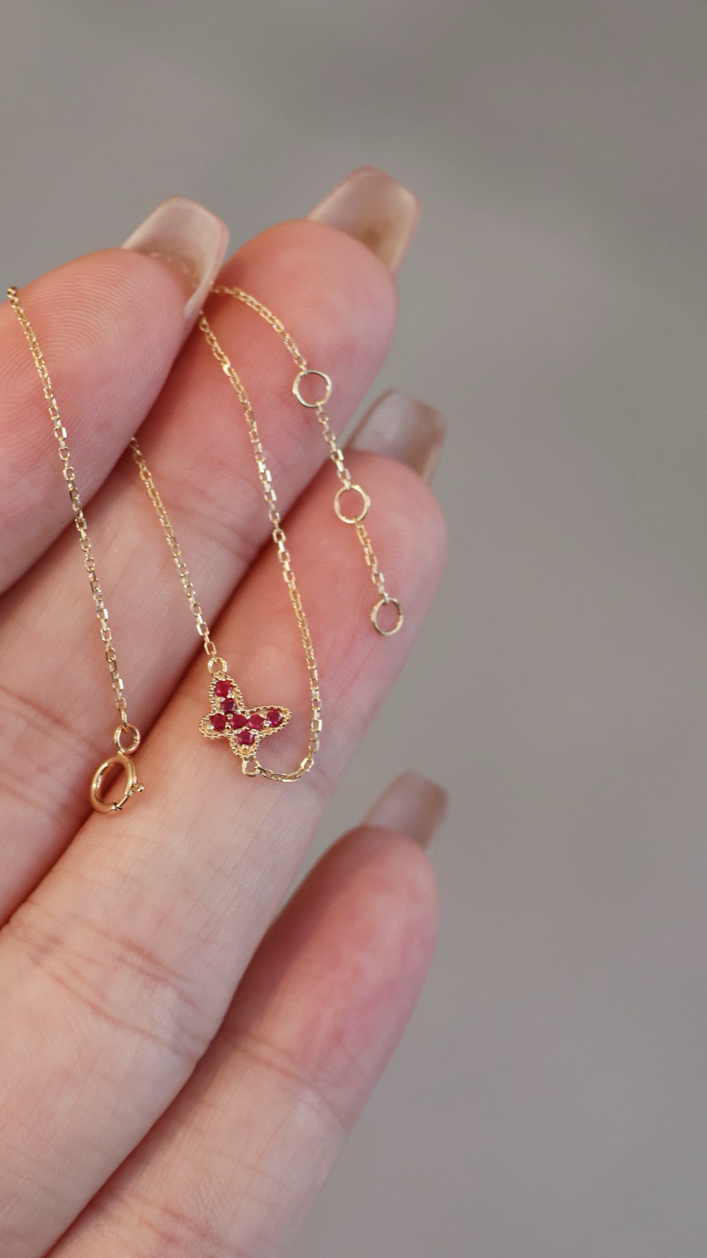 18K Gold Ruby Bracelet - 3