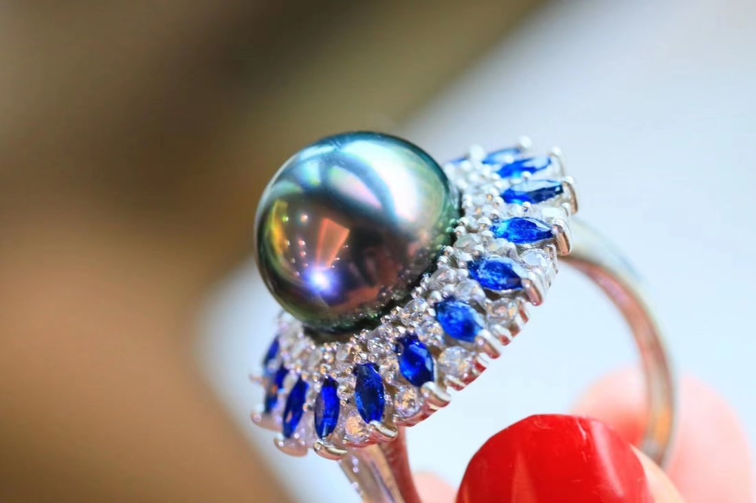 S925 Silver Pearl Ring - 2