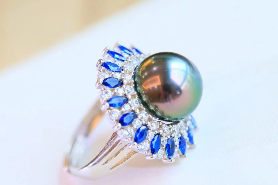 S925 Silver Pearl Ring - 3