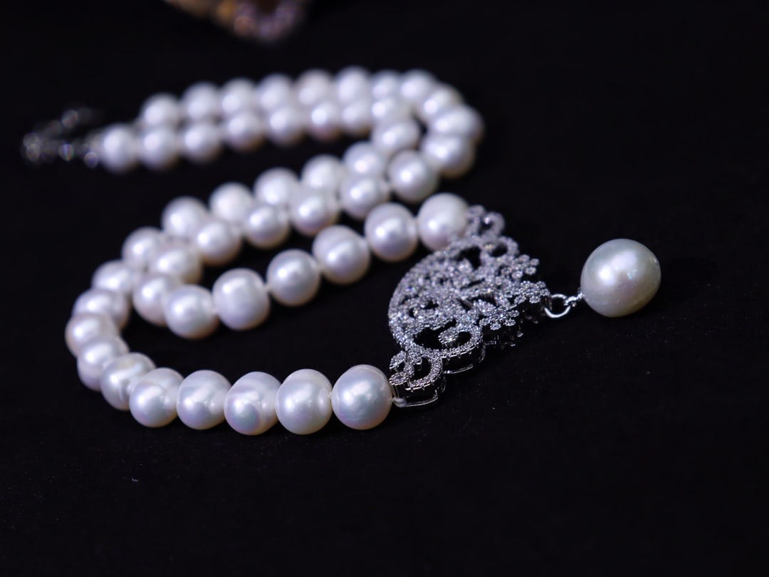Natural Pearl Necklace - 5