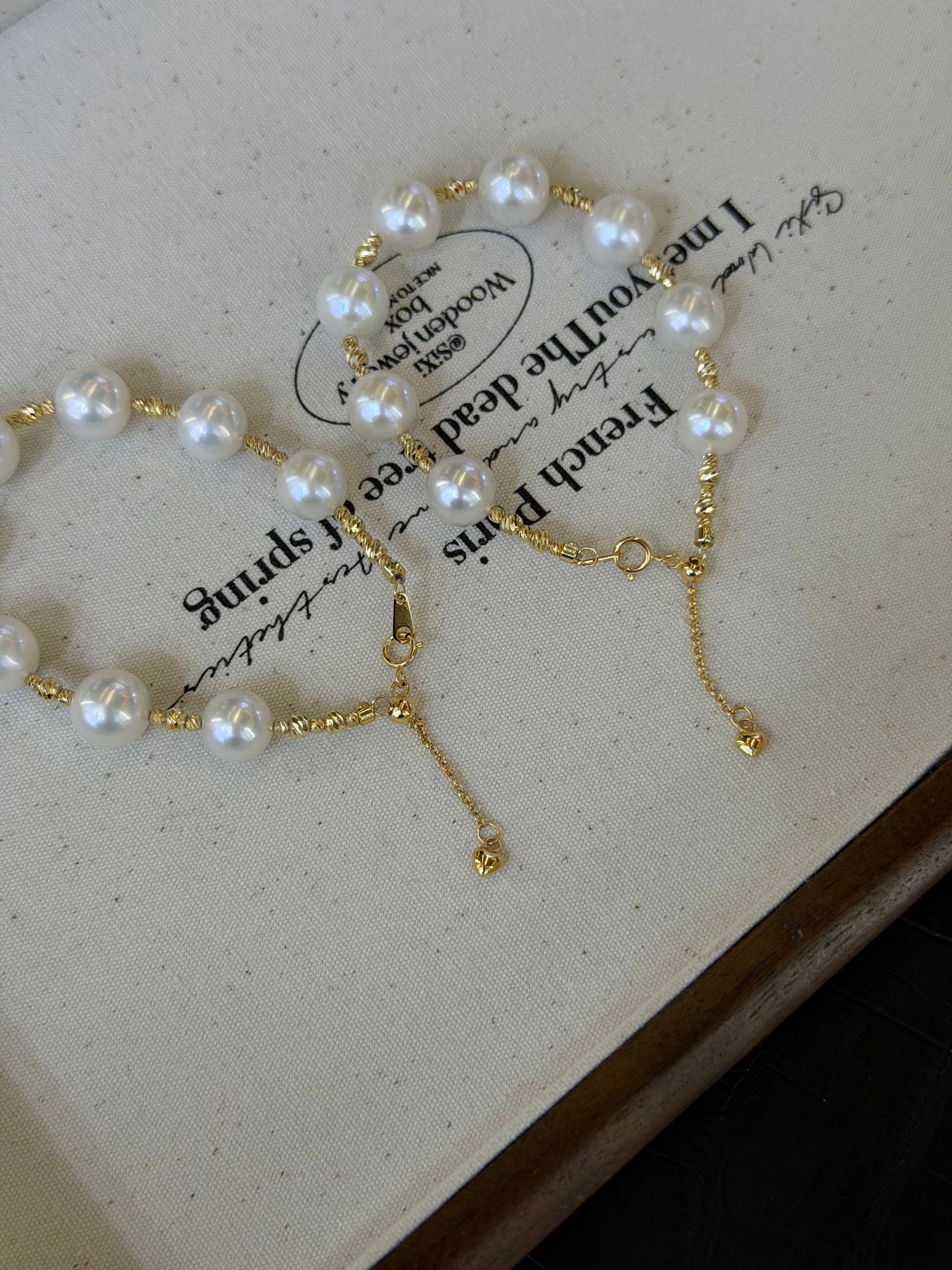 S925 Silver Pearl Bracelet - 2