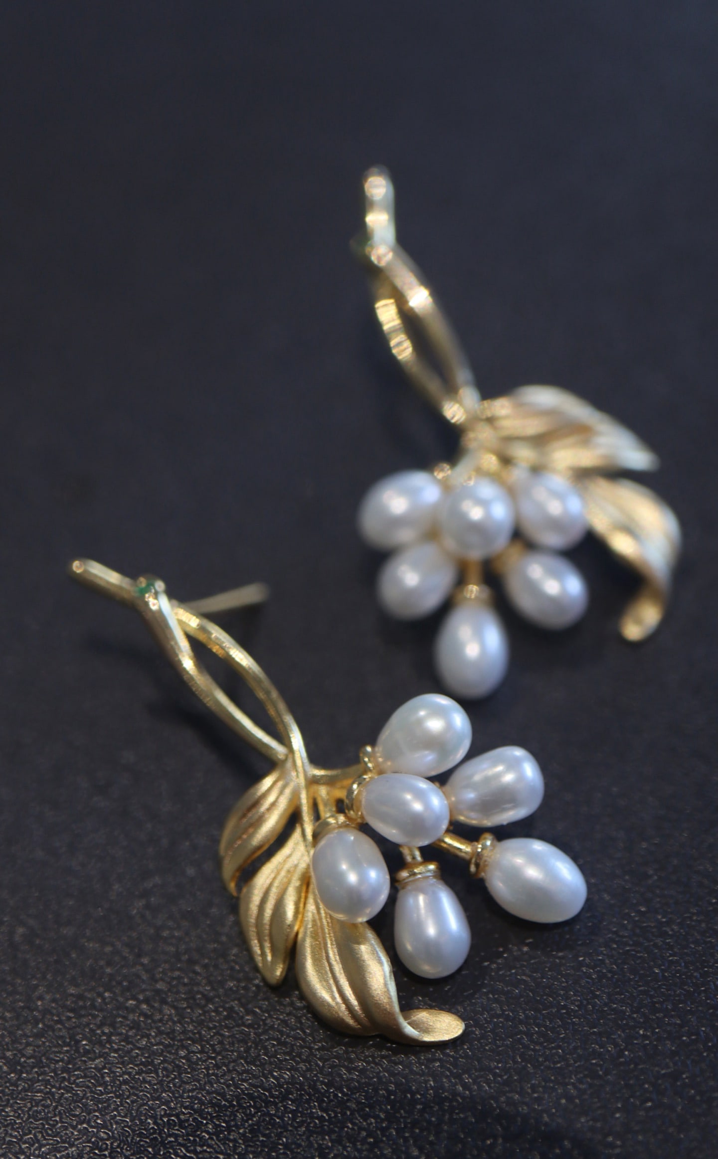 Natural Pearl Earrings - 6
