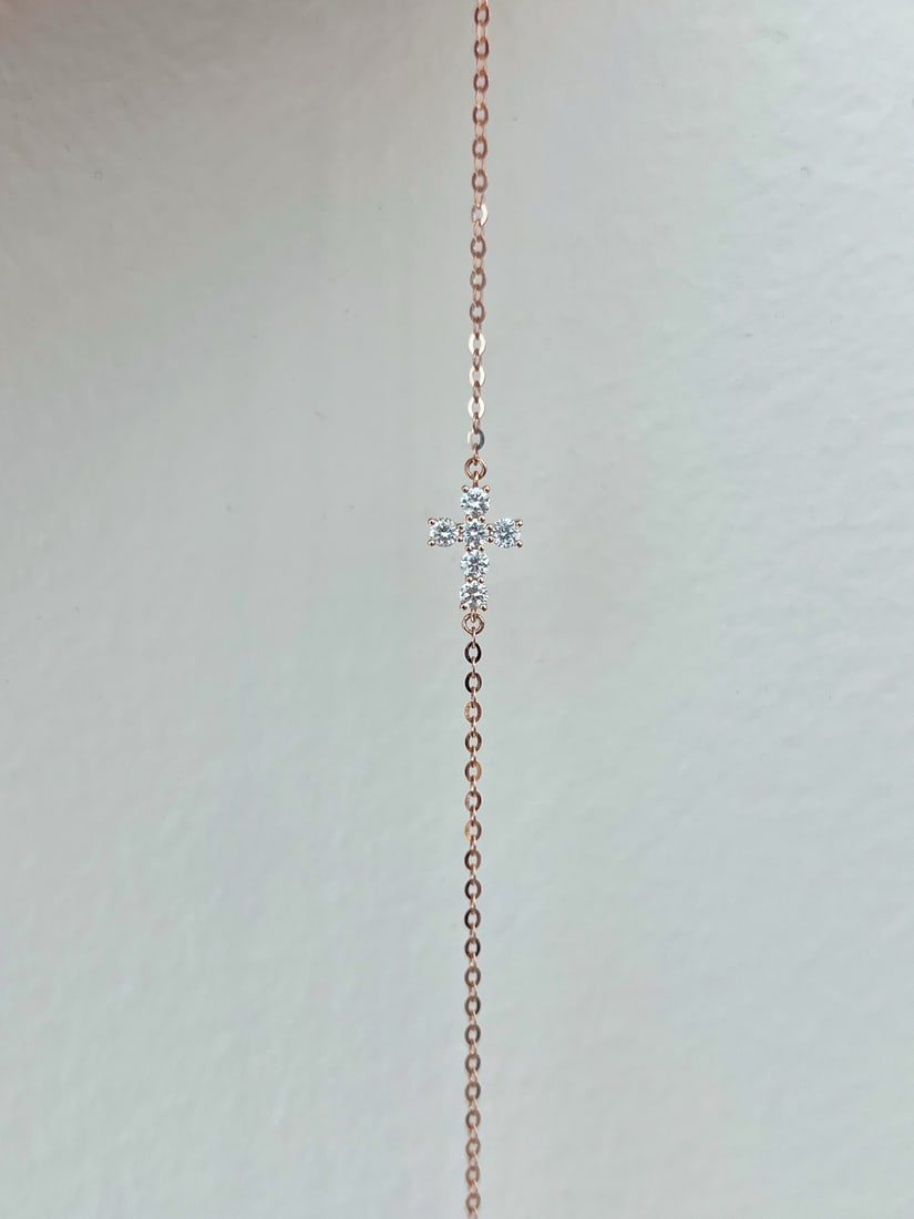 18K Gold Lab-Grown Diamond Bracelet - 3