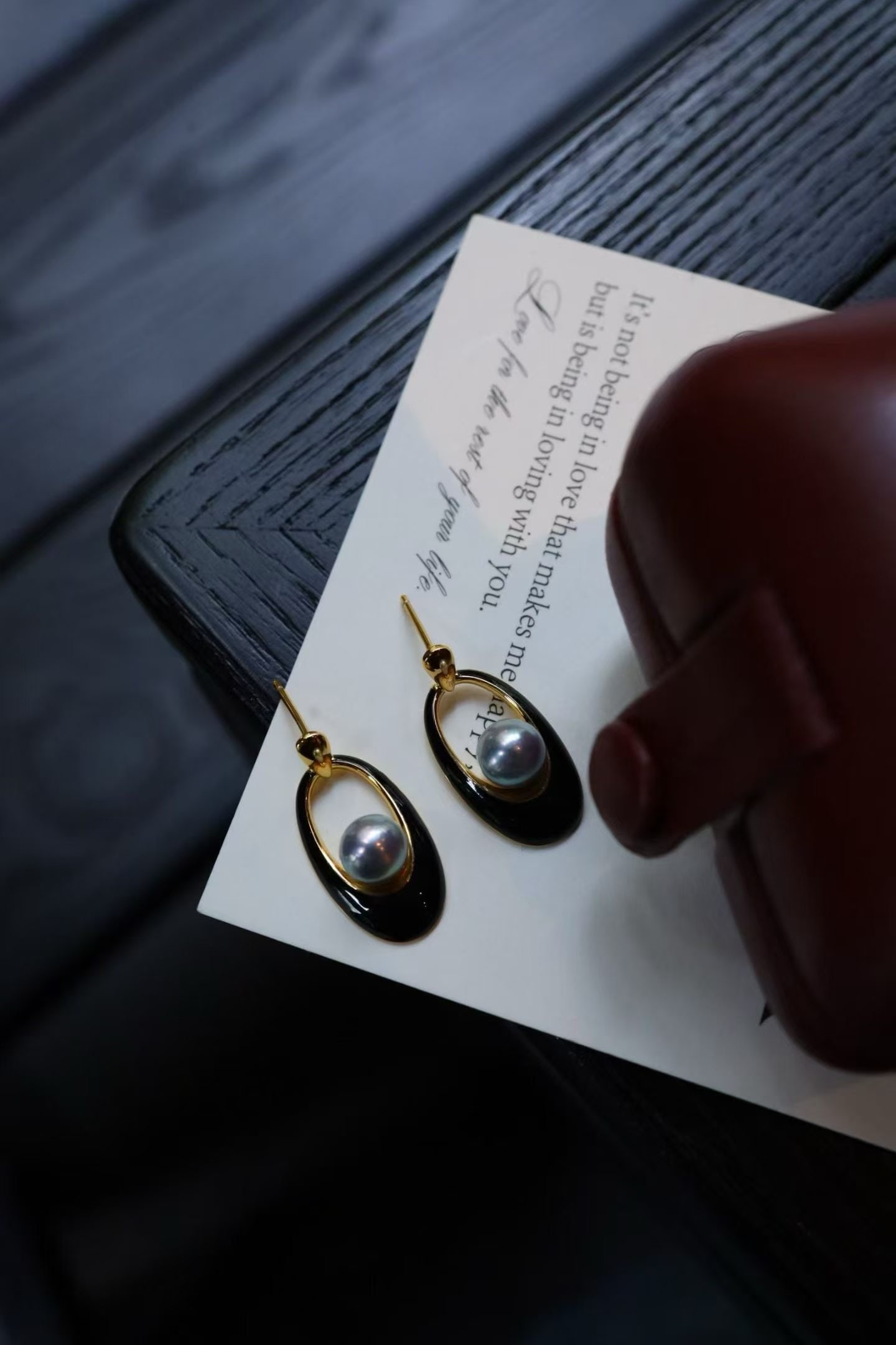 Silver Akoya Saltwater Pearl Earrings - 5