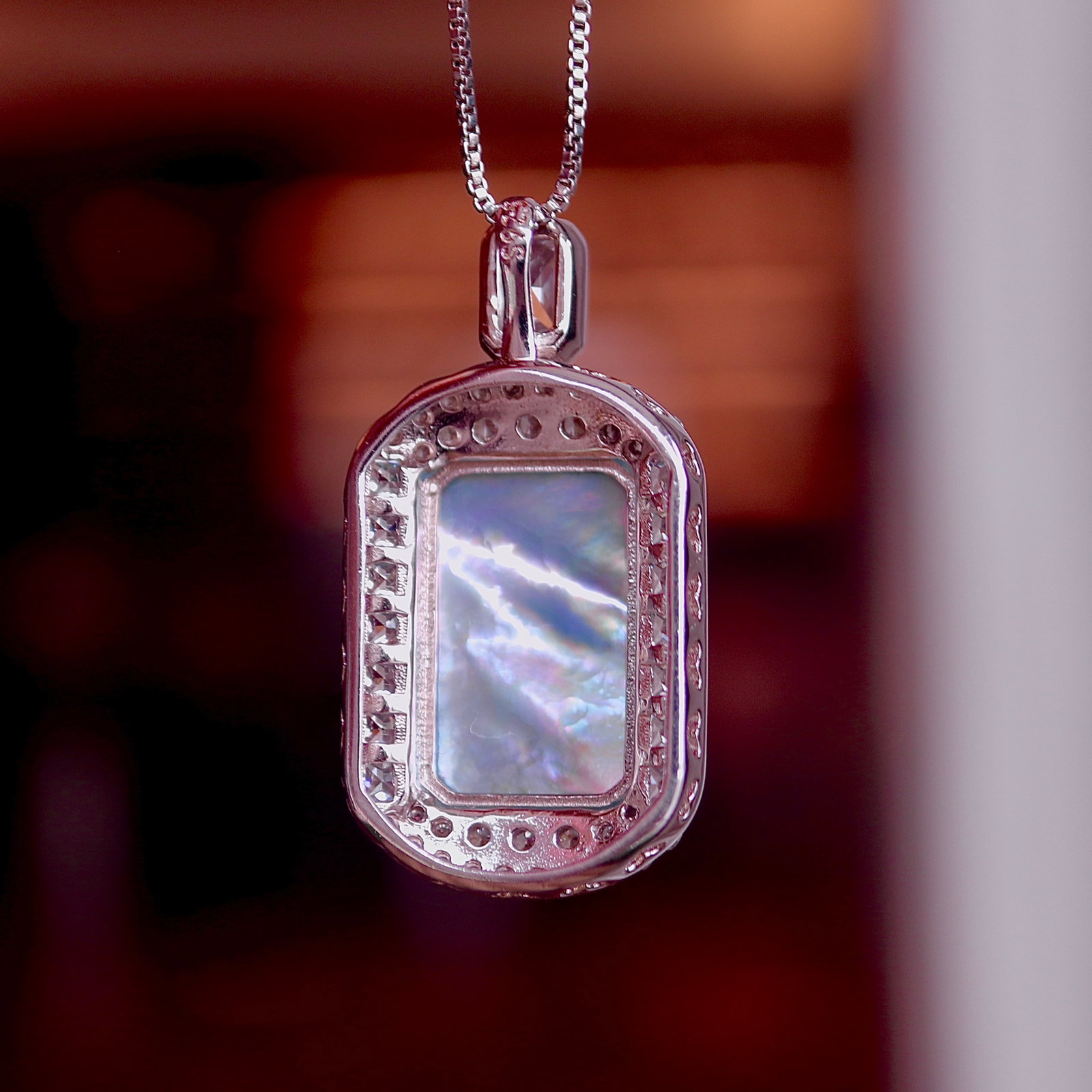 Natural Jadeite Pendant - 4