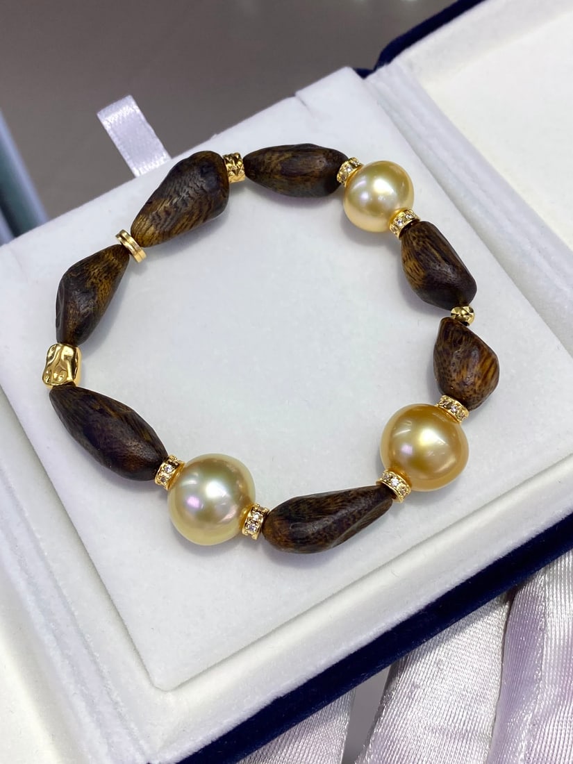 South Sea Golden Pearl Bracelet - 3