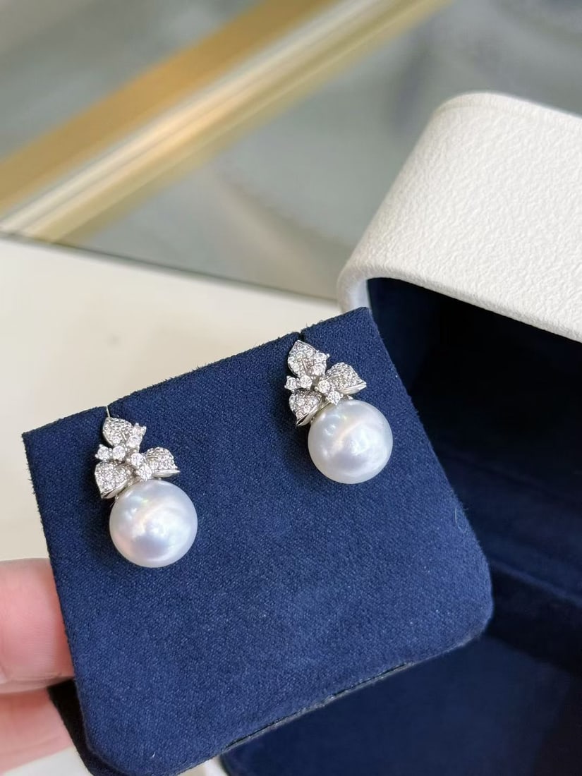 S925 Sterling Silver Set with Natural Pearls - 3