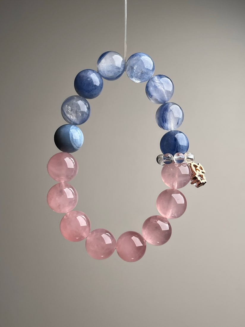 Natural Kyanite Multi-Gem Bracelet - 4