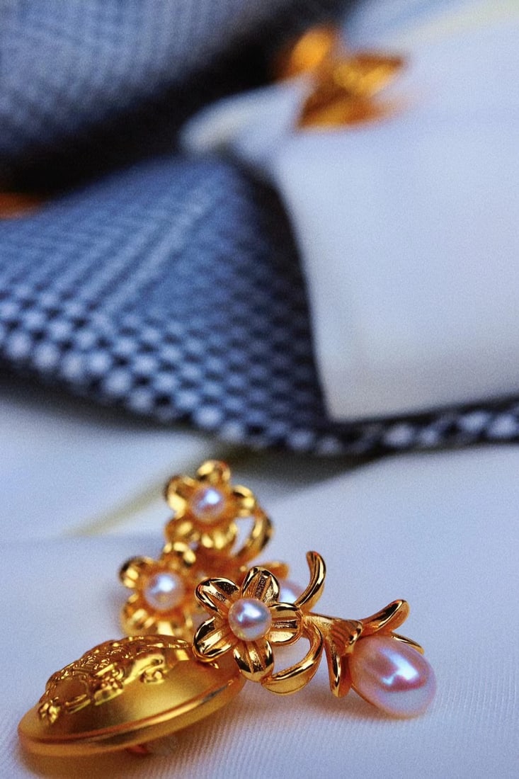 Sterling Silver Pearl Earrings - 4