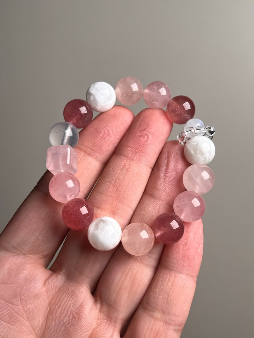Natural Multi-Gem Bracelet - 6