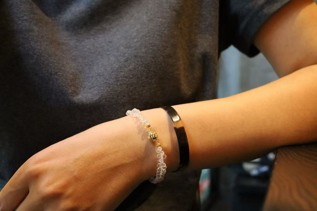 White Crystal Bracelet - 3