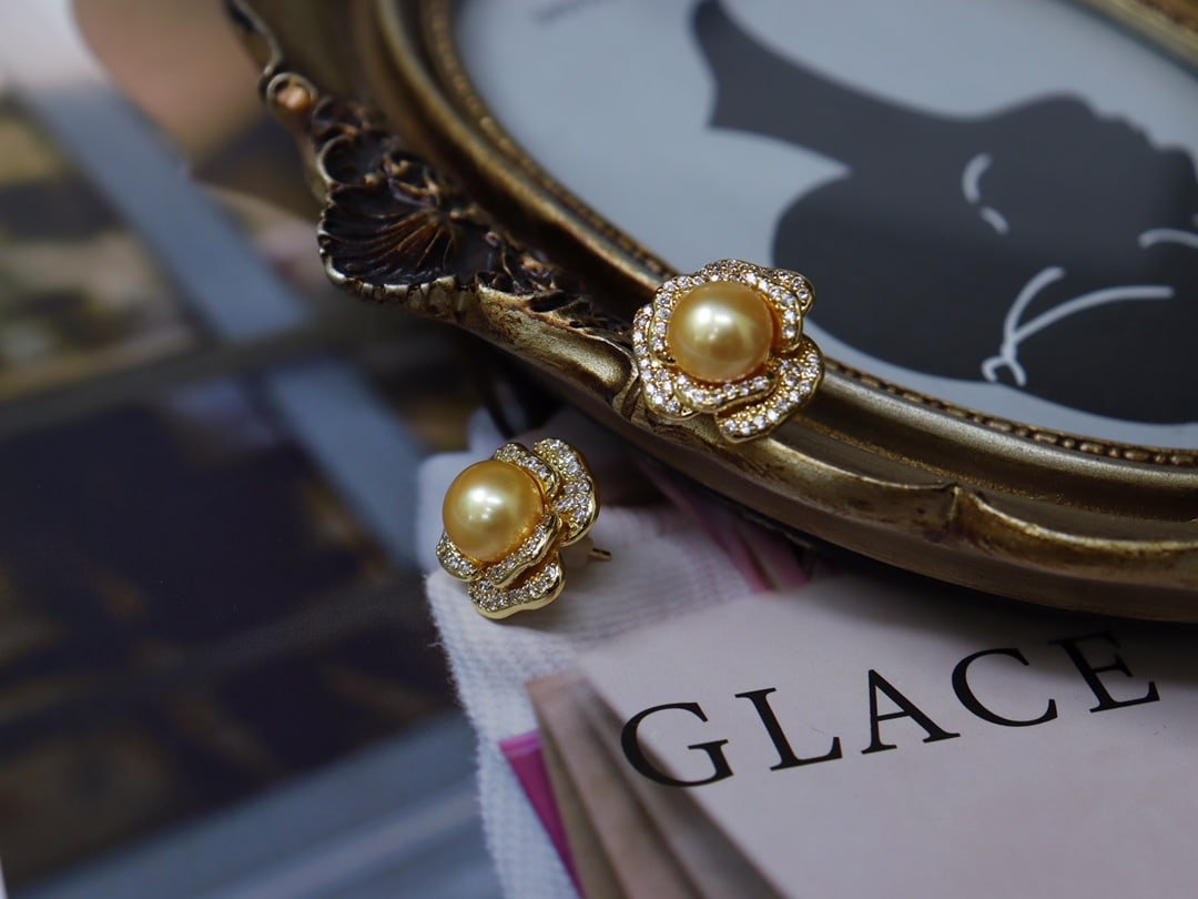 Natural Pearl Earrings - 6