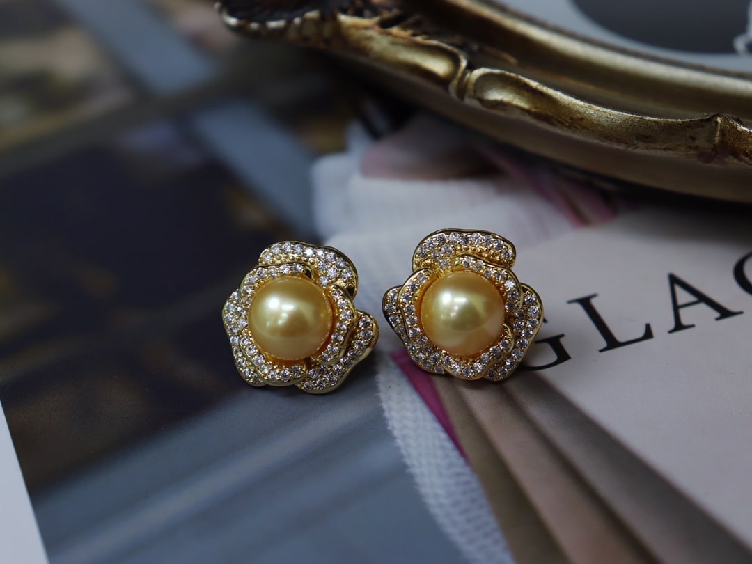 Natural Pearl Earrings - 7