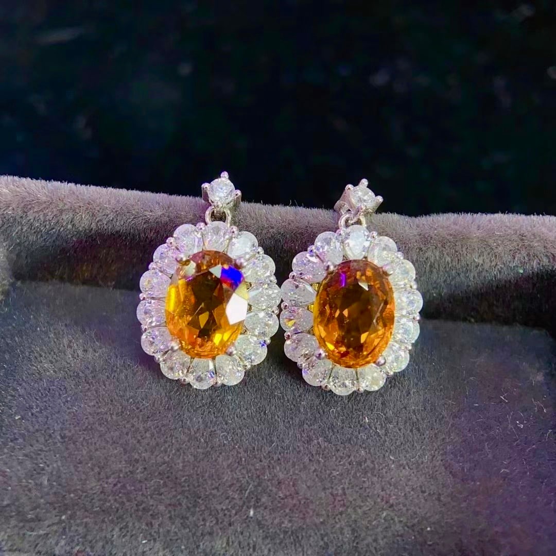 Citrine Earrings - 2