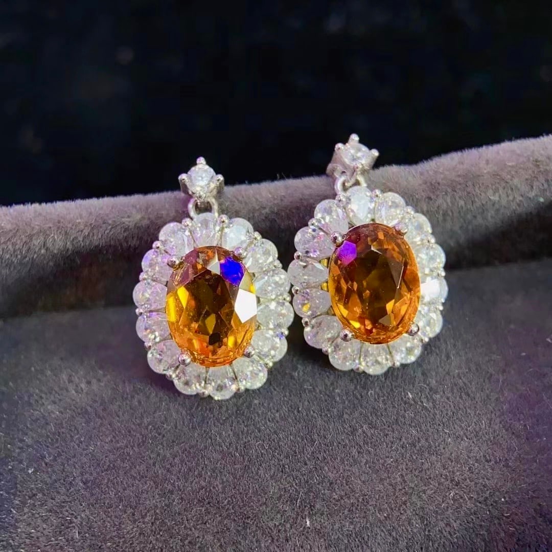 Citrine Earrings - 4