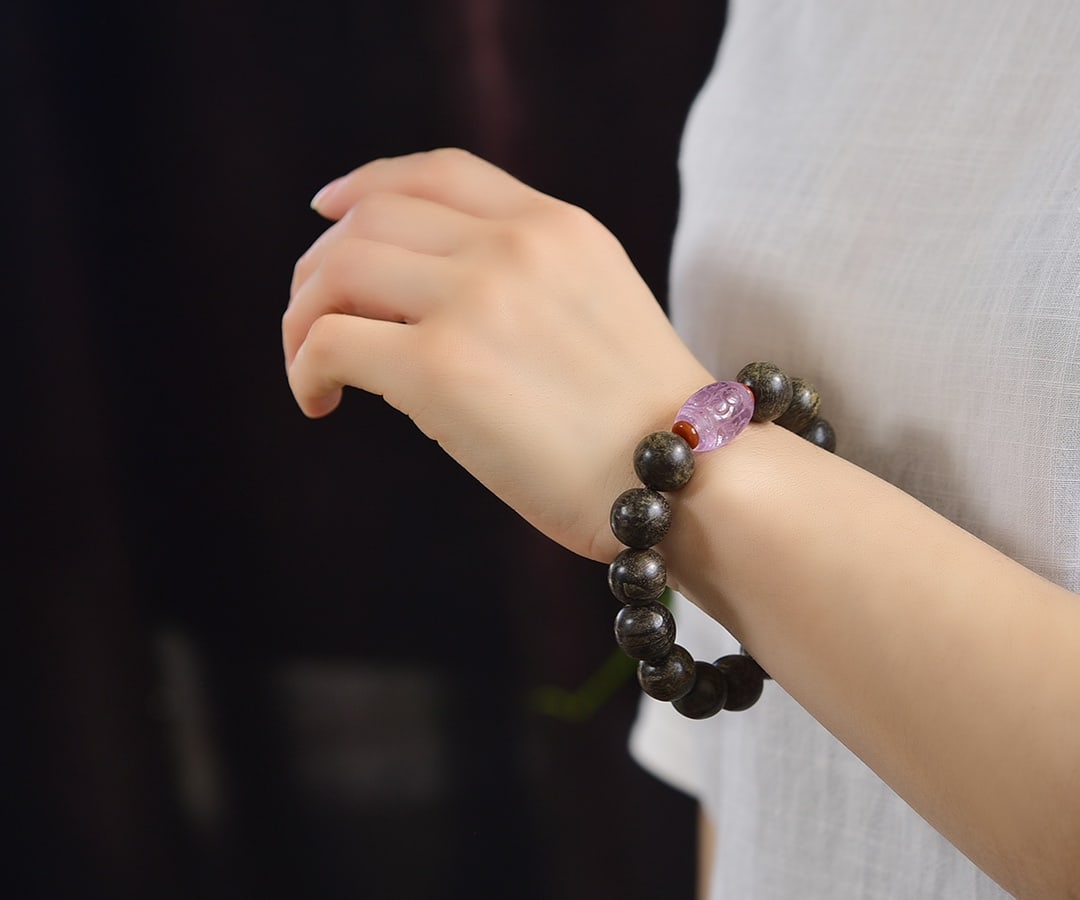 Natural Agarwood Bracelet - 6