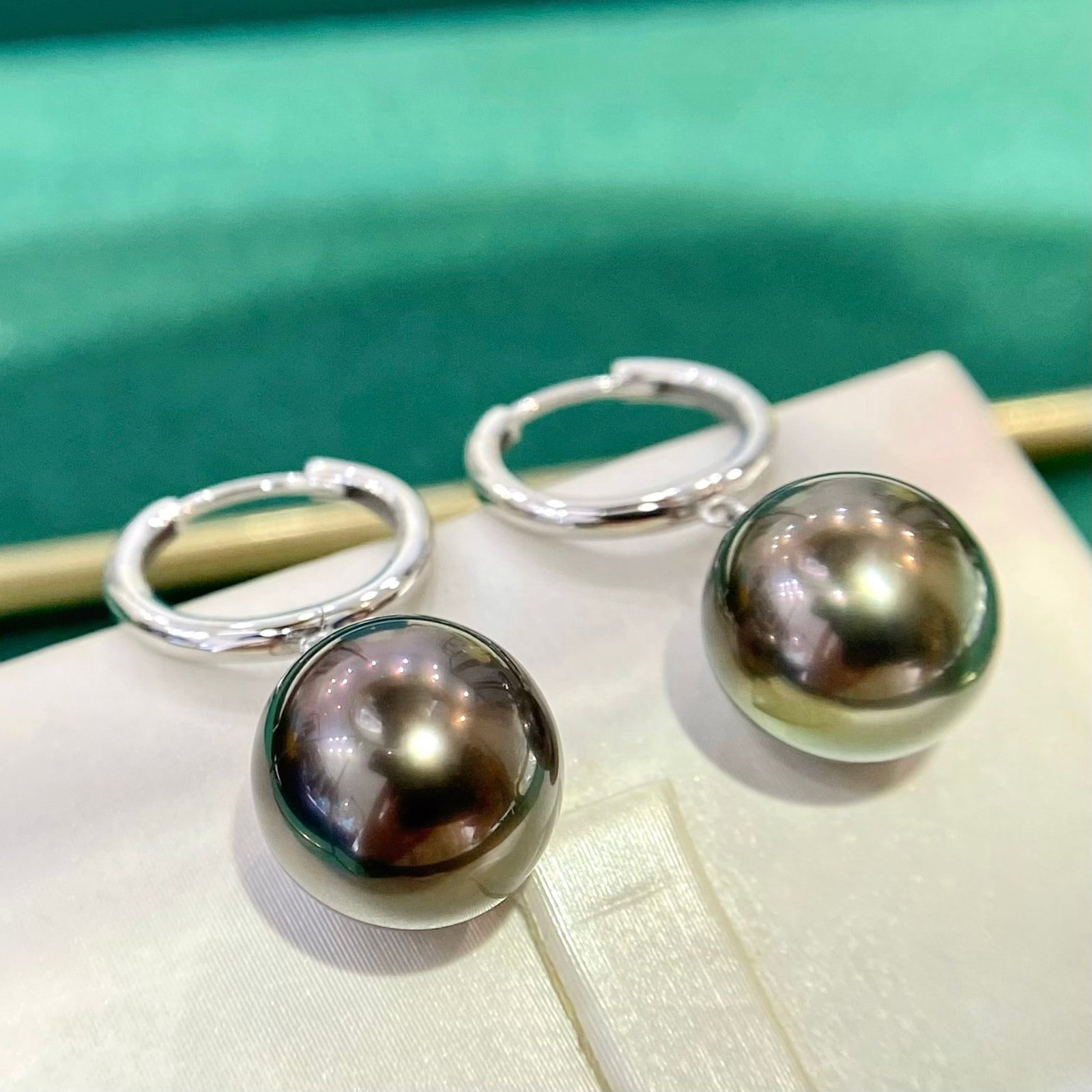925 Silver Pearl Earrings - 2
