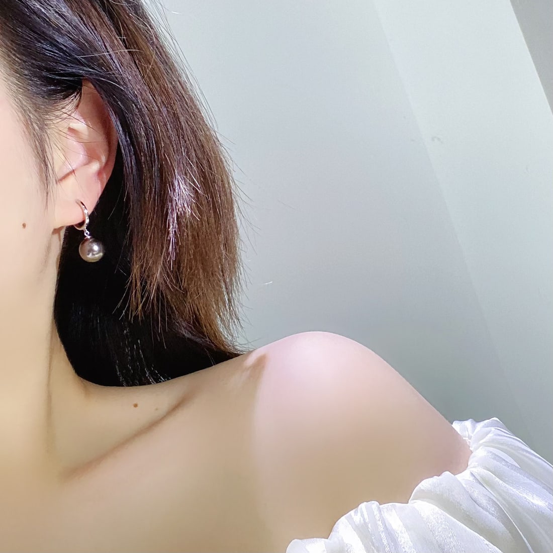 925 Silver Pearl Earrings - 4