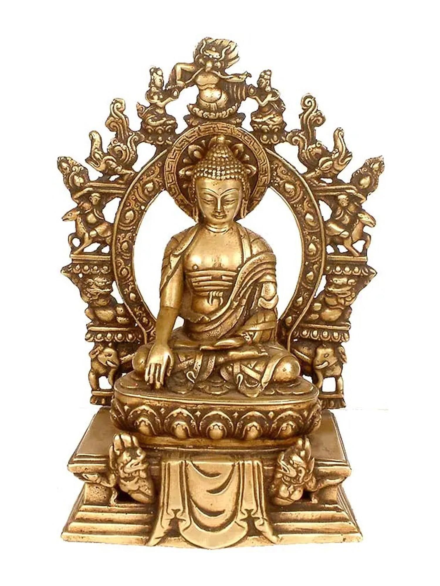 10" The Six Perfections of Buddha in Brass | Handmade | Made in India (1 of 2)