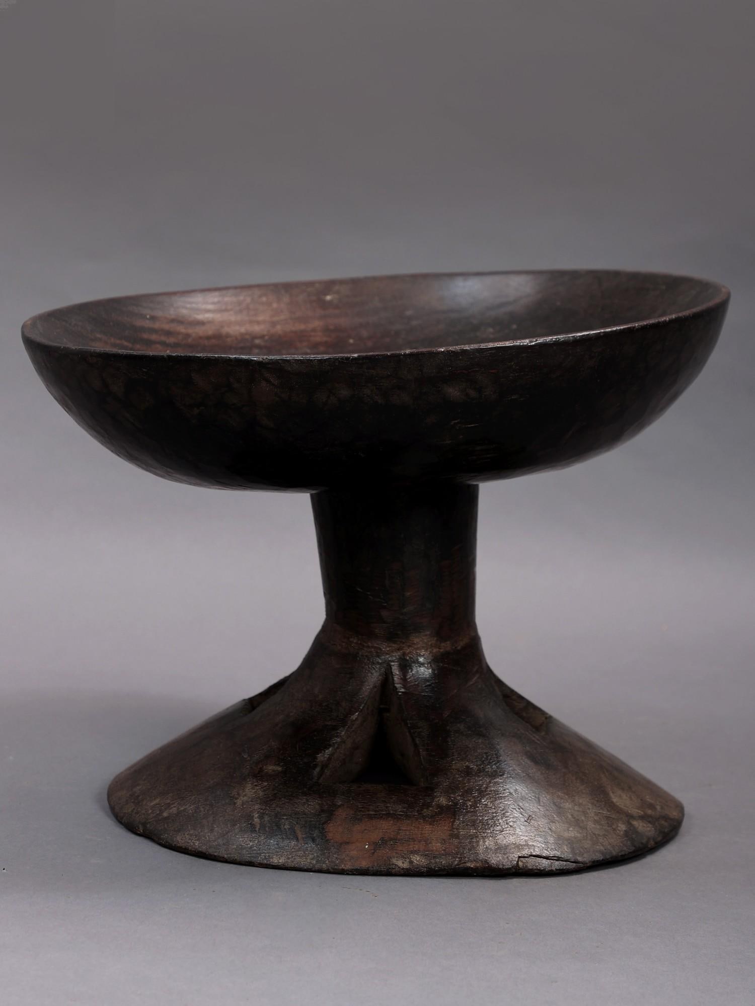 13" Tribal Wooden Bowl | Handmade: Description: 13" Tribal Wooden Bowl | Handmade itemcode: HLA597 Reserve: $280 Shipping: Domestic: Shipping rates are determined by destination International: Foreign shipping rates are determined by d