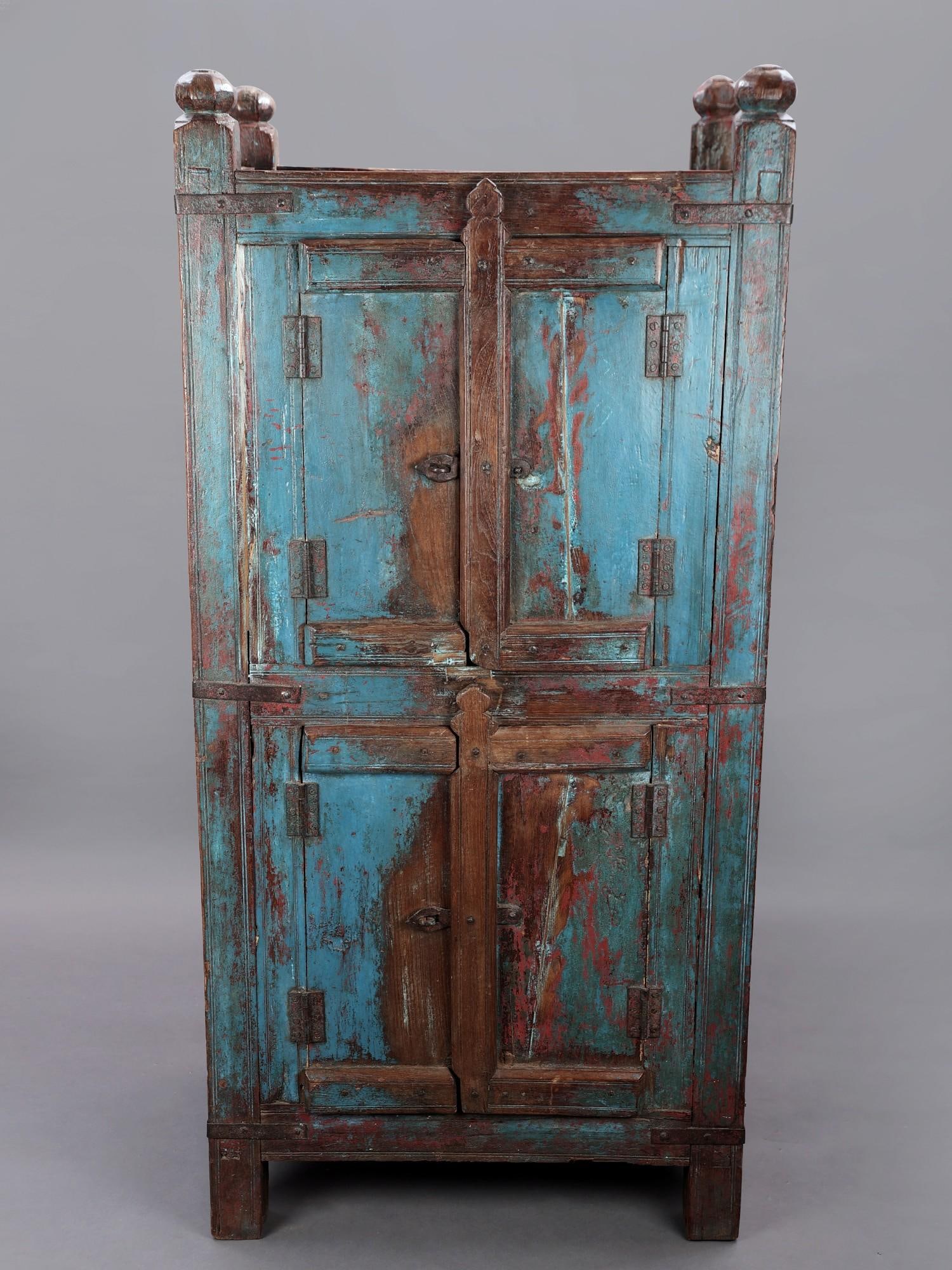 53" Large Mediterranean Wood Cabinet | Handmade (1 of 2)