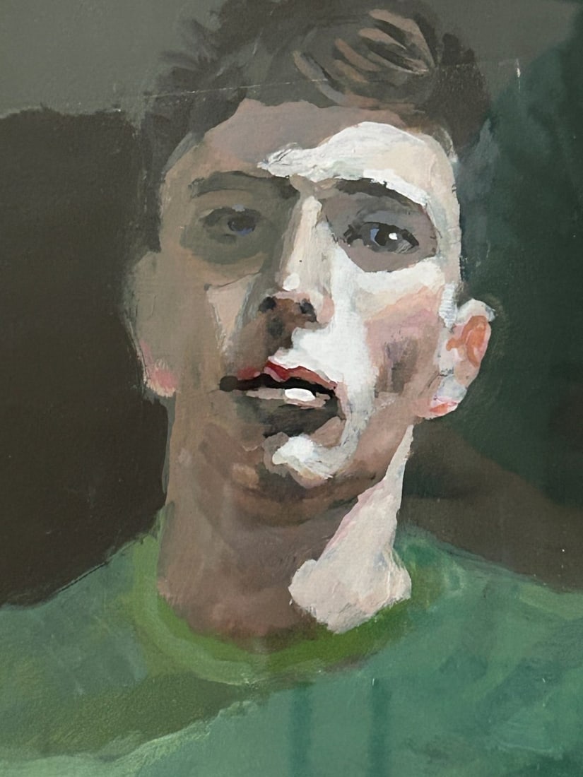 R.L. Dunn Expressive Portrait Painting, 2019 - 2