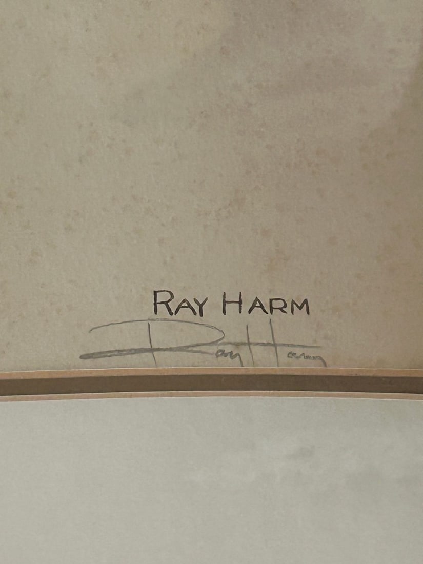 Ray Harm Signed Impala Head Limited Edition Print - 2