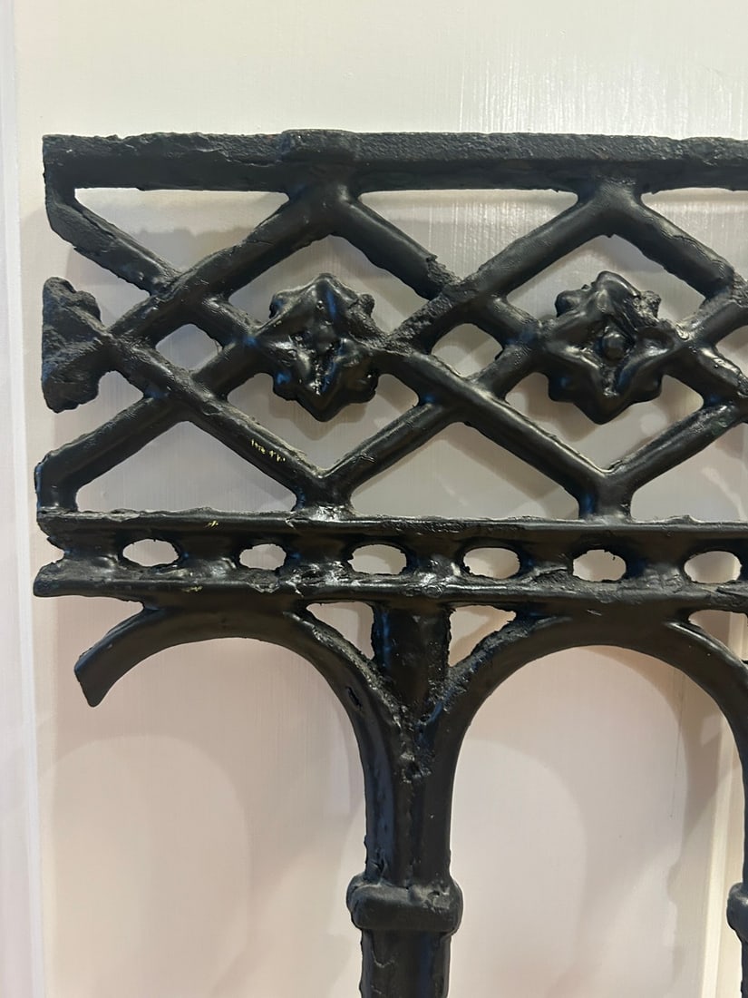 19th Century Cast Iron Gate Remnant / Salvage - 6