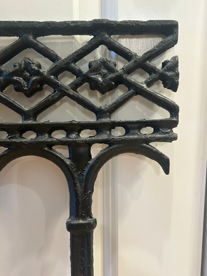 19th Century Cast Iron Gate Remnant / Salvage - 7