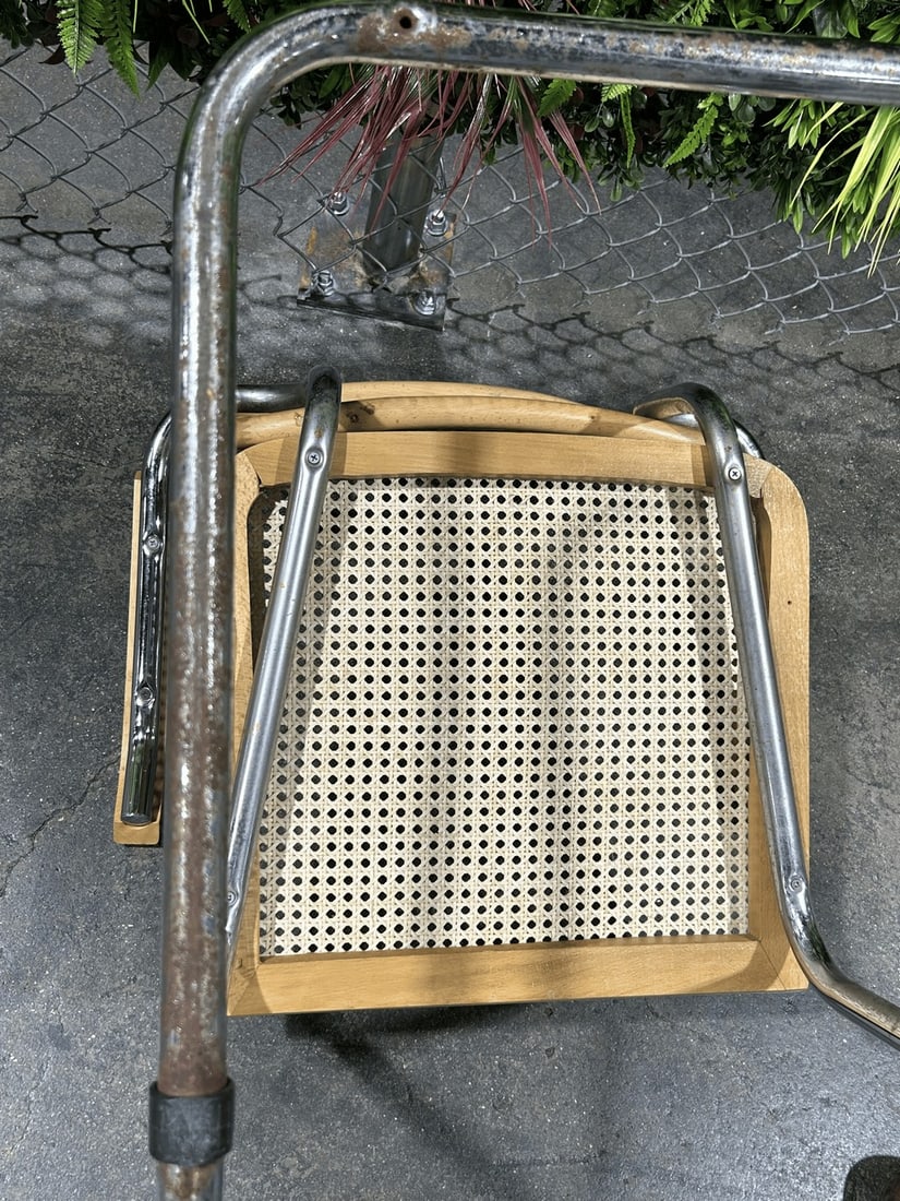 Marcel Breuer Style Cantilever Chair, Made in Italy - 3