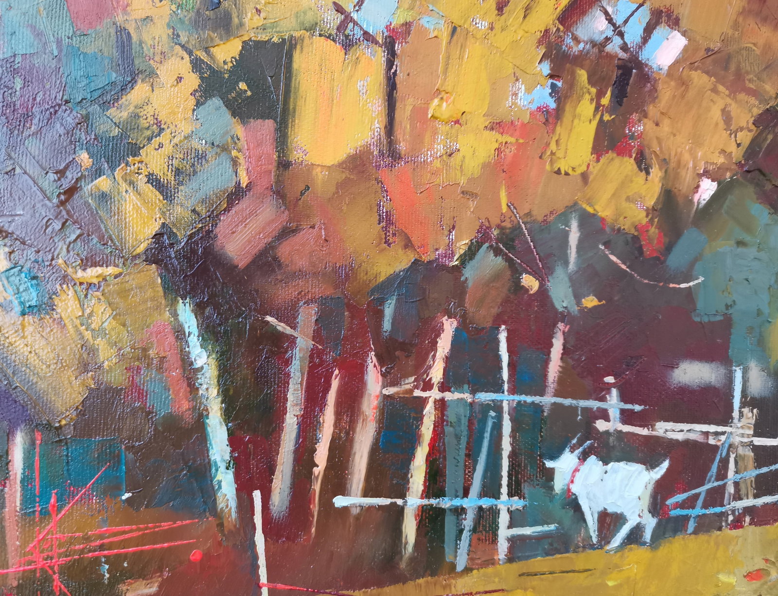 Oil painting Still life autumn motif Oksana Kyrylenko - 3