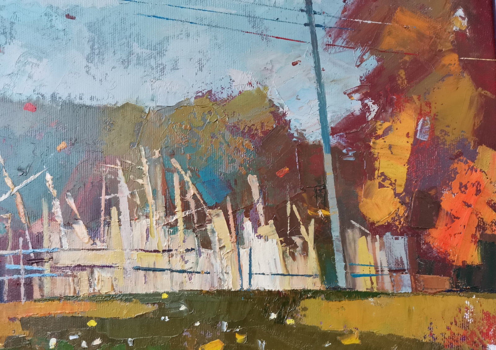 Oil painting Still life autumn motif Oksana Kyrylenko - 5