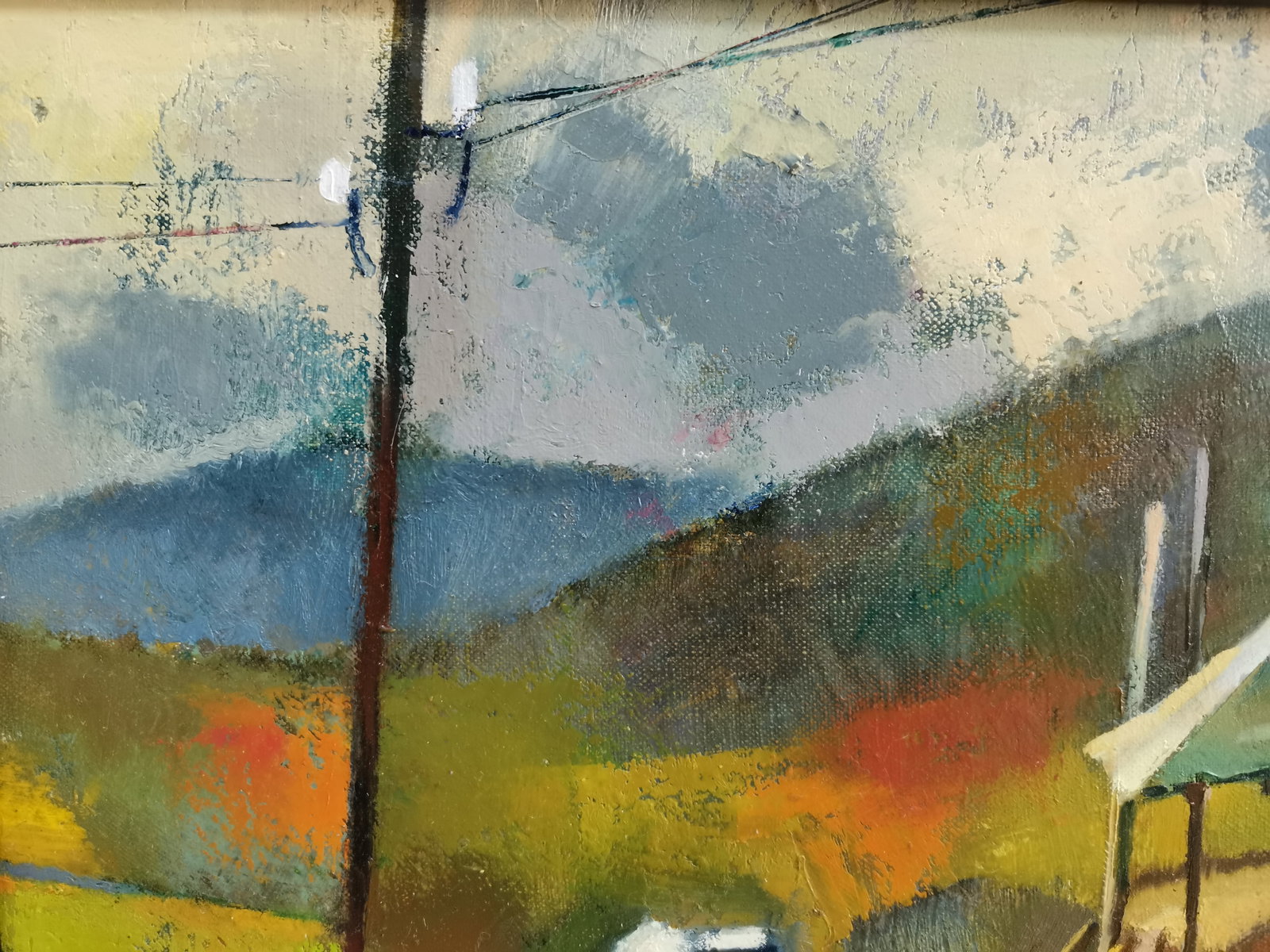 Oil painting Carpathian Routine Oksana Kyrylenko - 8
