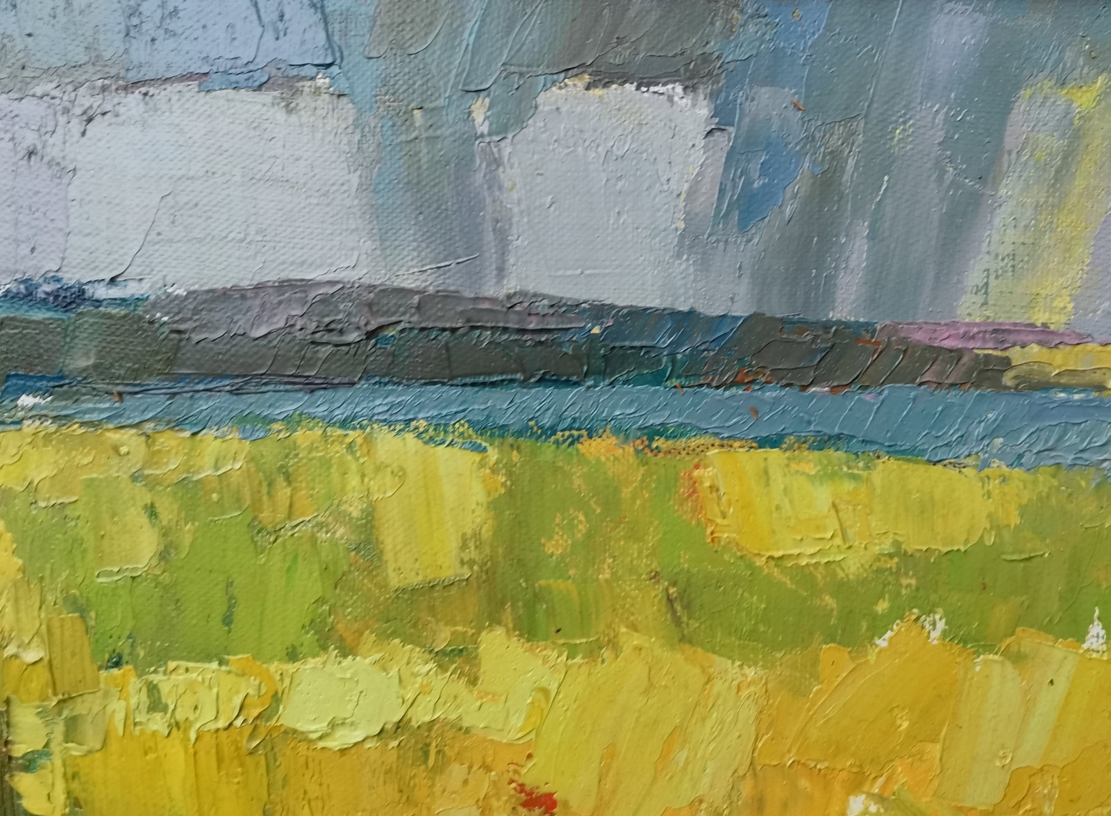 Oil painting Thunderstorm Oksana Kyrylenko - 7