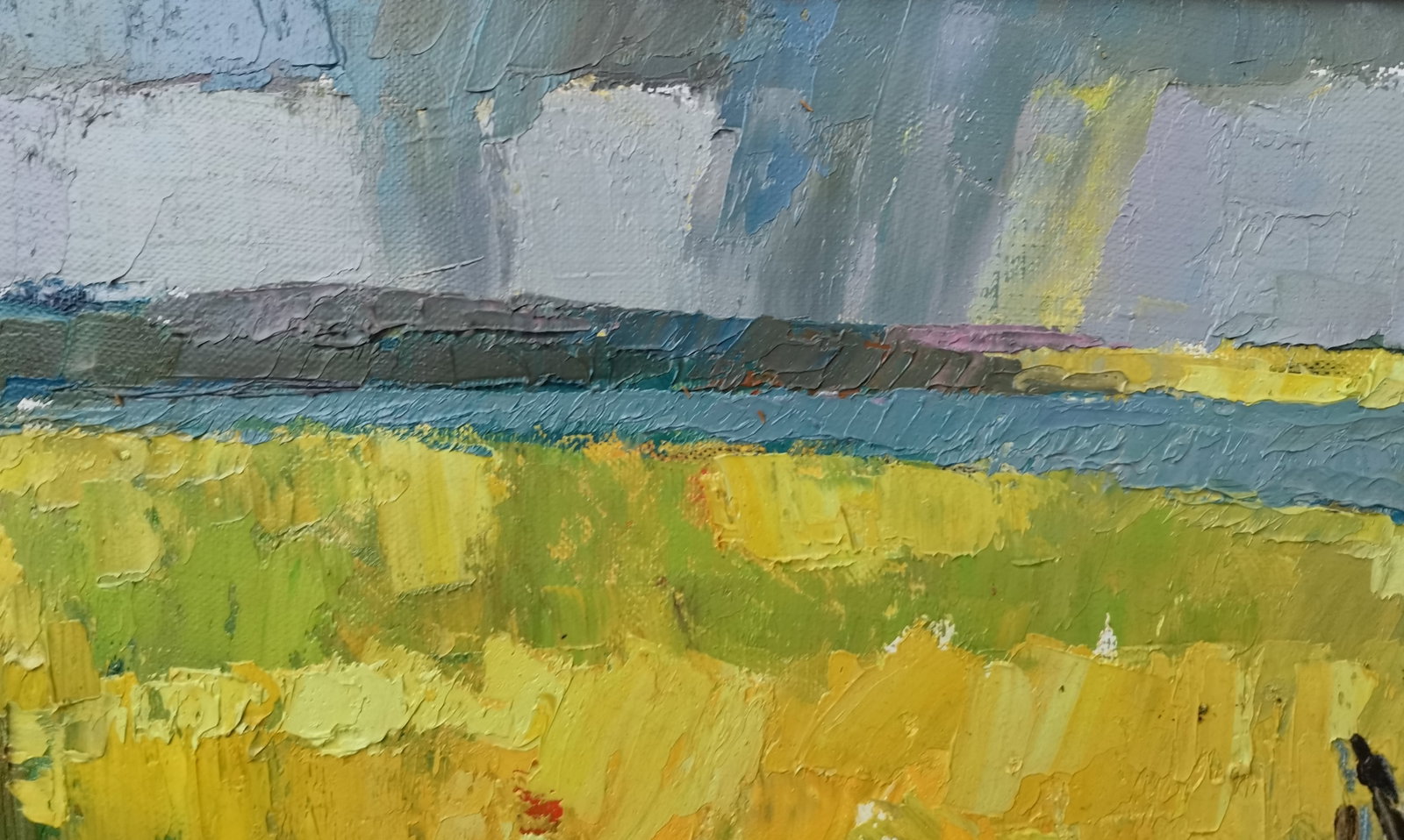 Oil painting Thunderstorm Oksana Kyrylenko - 8