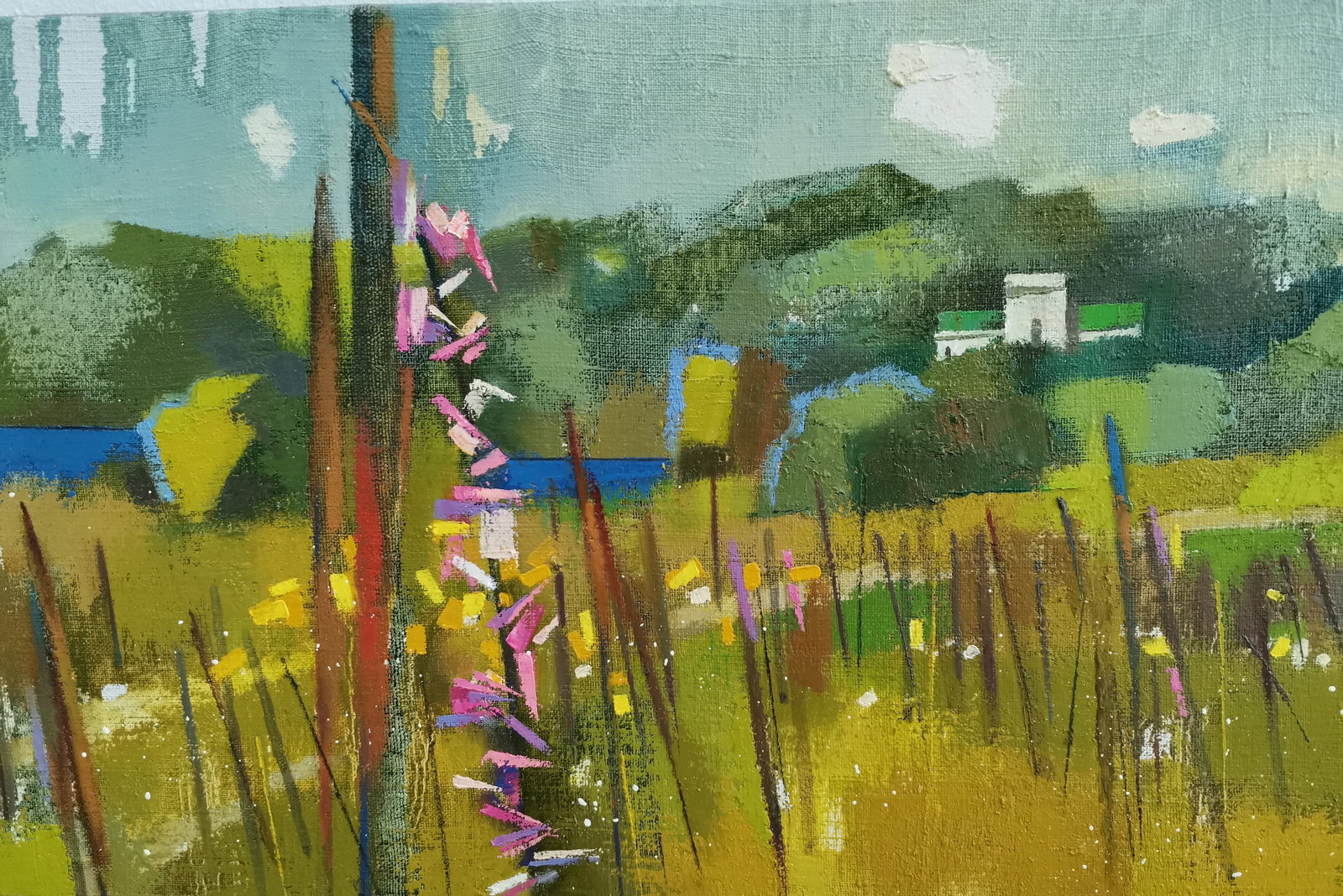 Abstract Oil painting Panorama our time Oksana Kyrylenko - 4