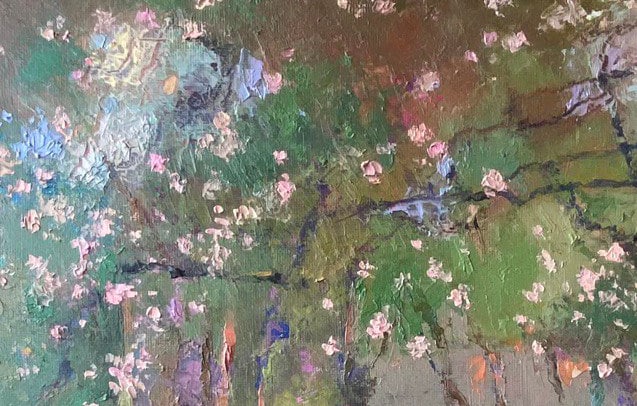 Abstract Oil painting Summer vacation Oksana Kyrylenko - 9