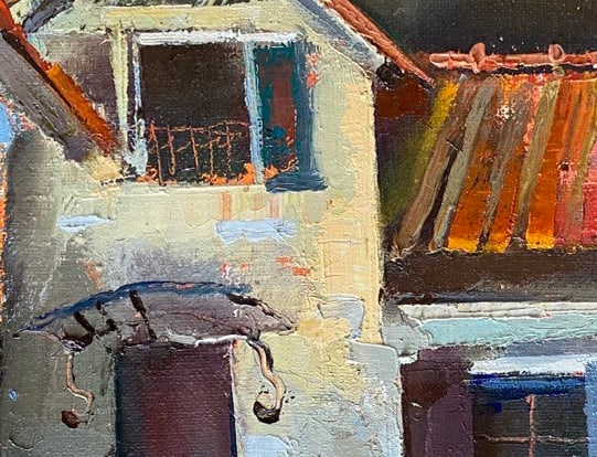 Abstract Oil painting Resort house Oksana Kyrylenko - 12