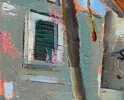 Abstract Oil painting Resort house Oksana Kyrylenko - 5