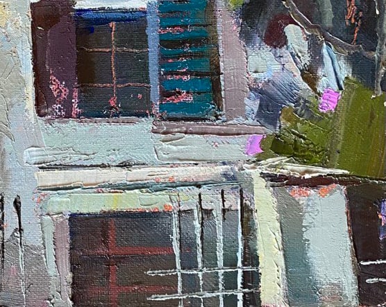 Abstract Oil painting Resort house Oksana Kyrylenko - 9