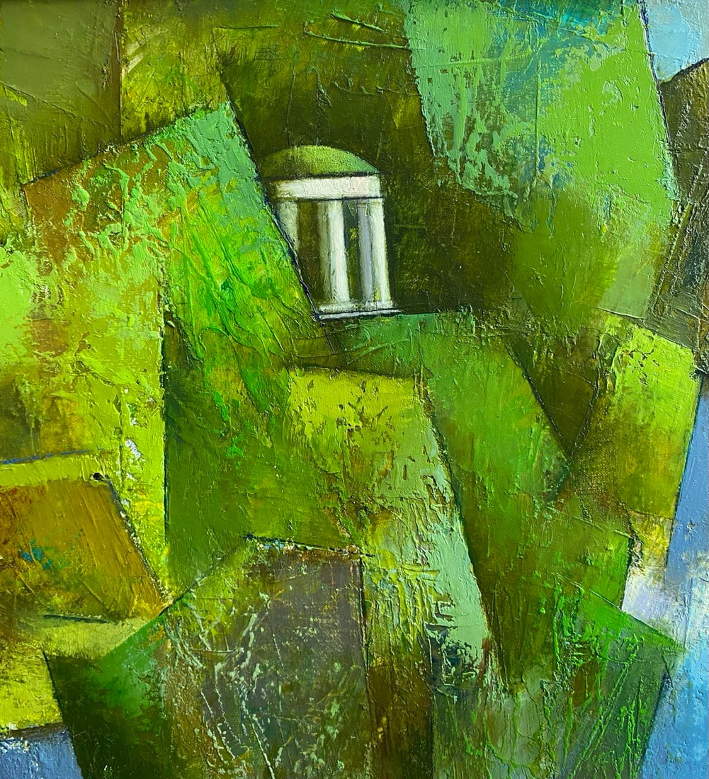 Abstract Oil painting Memories Oksana Kyrylenko - 6