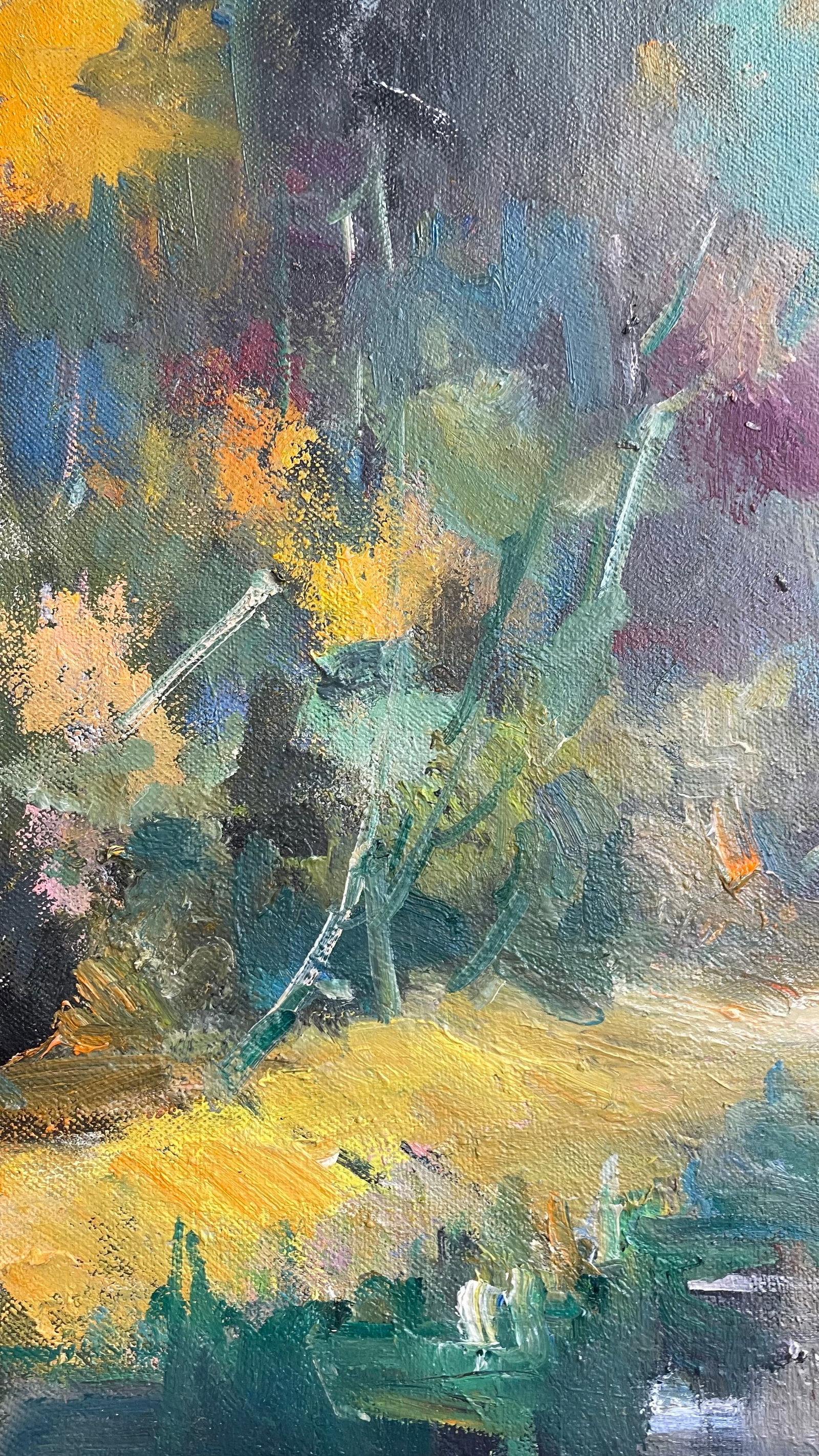 Oil painting Autumn Ivan Romanyuk - 2