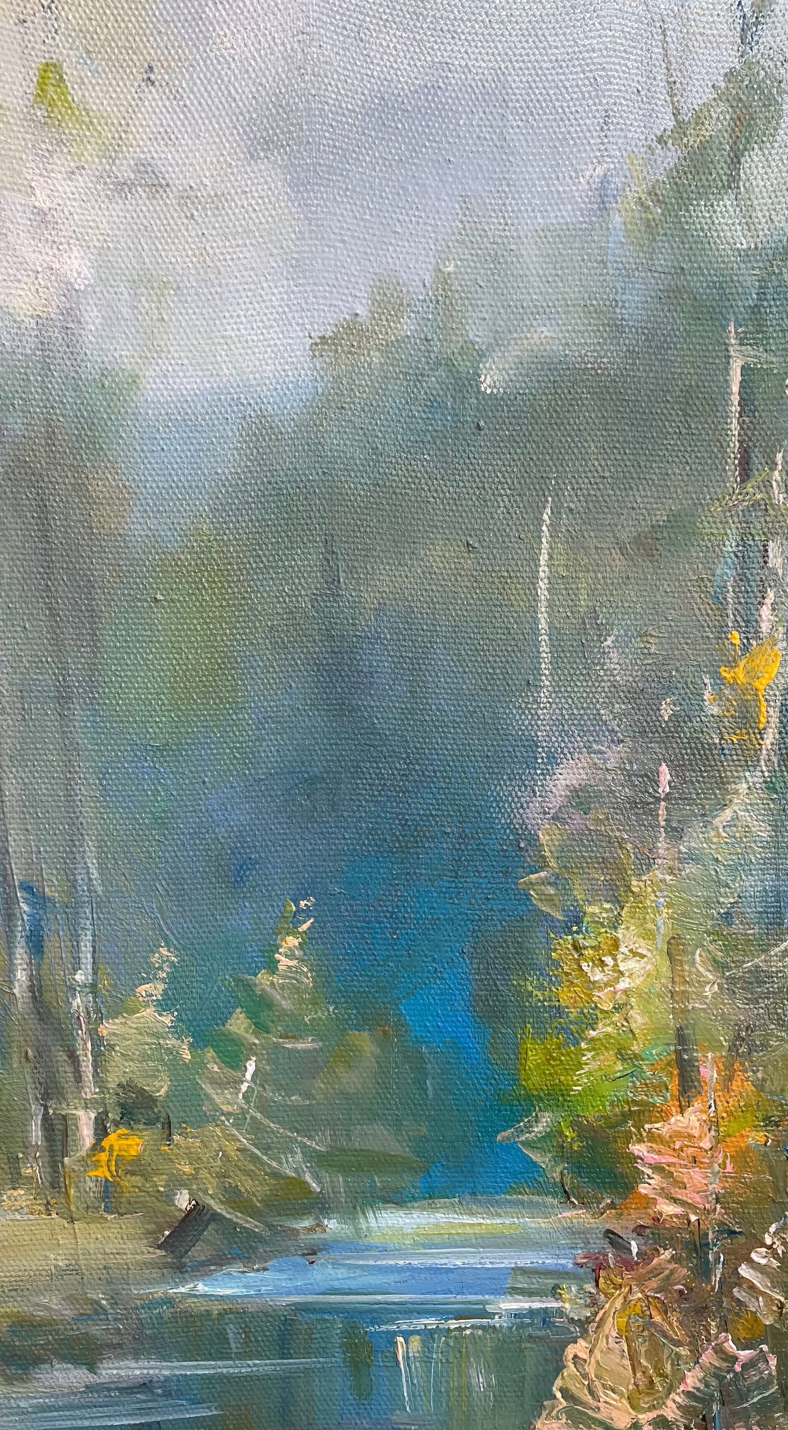 Oil painting Foggy Ivan Romanyuk - 5