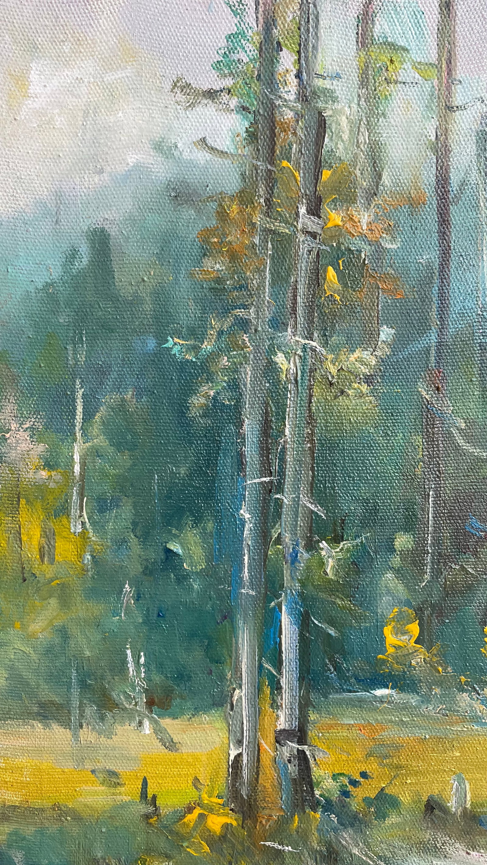 Oil painting Foggy Ivan Romanyuk - 6