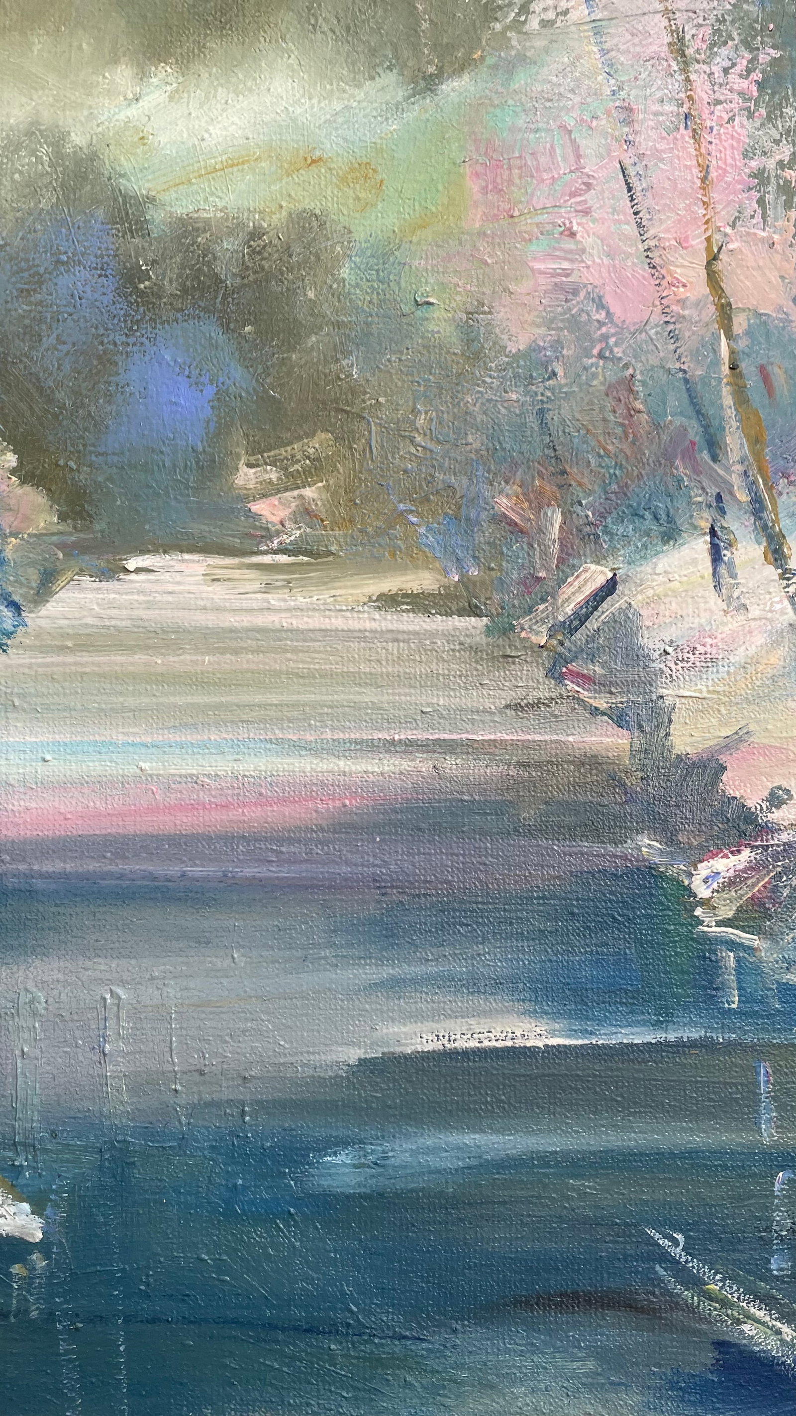 Oil painting Winter Ivan Romanyuk - 4