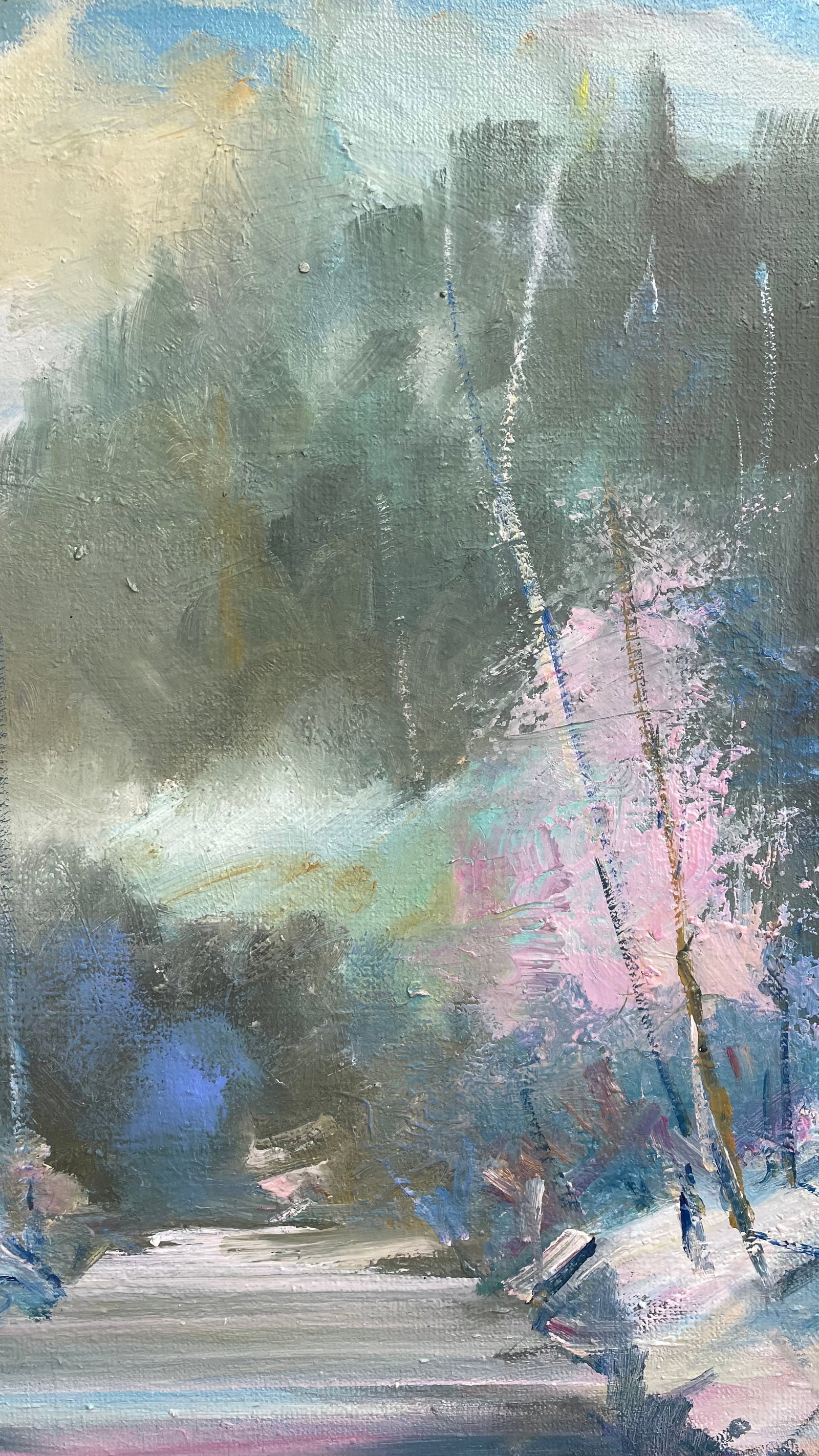 Oil painting Winter Ivan Romanyuk - 6