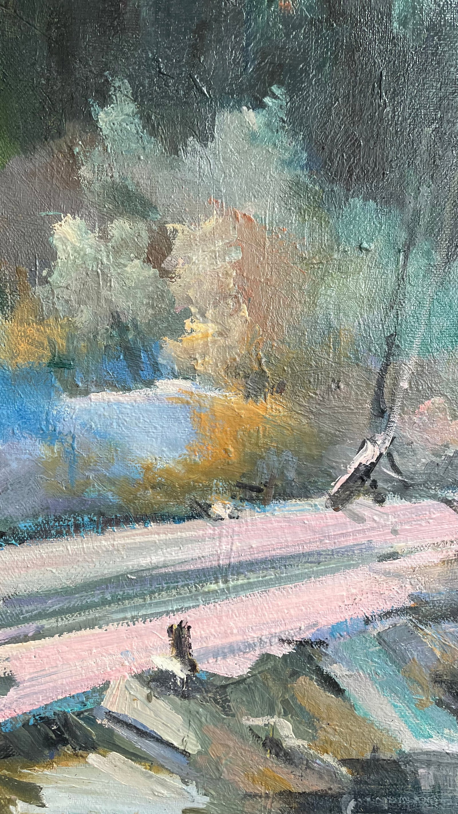Oil painting Winter Ivan Romanyuk - 4