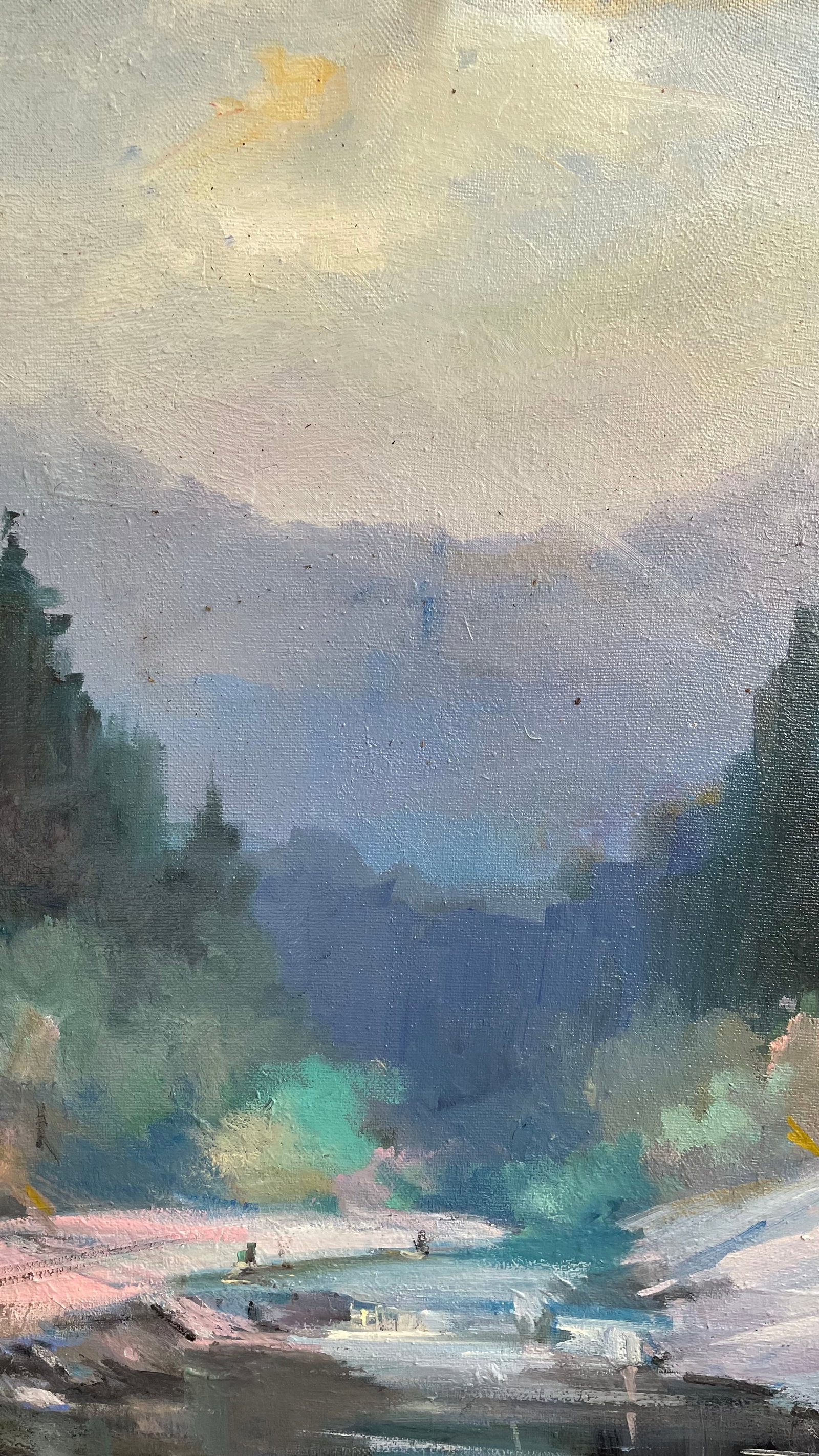 Oil painting Winter Ivan Romanyuk - 8