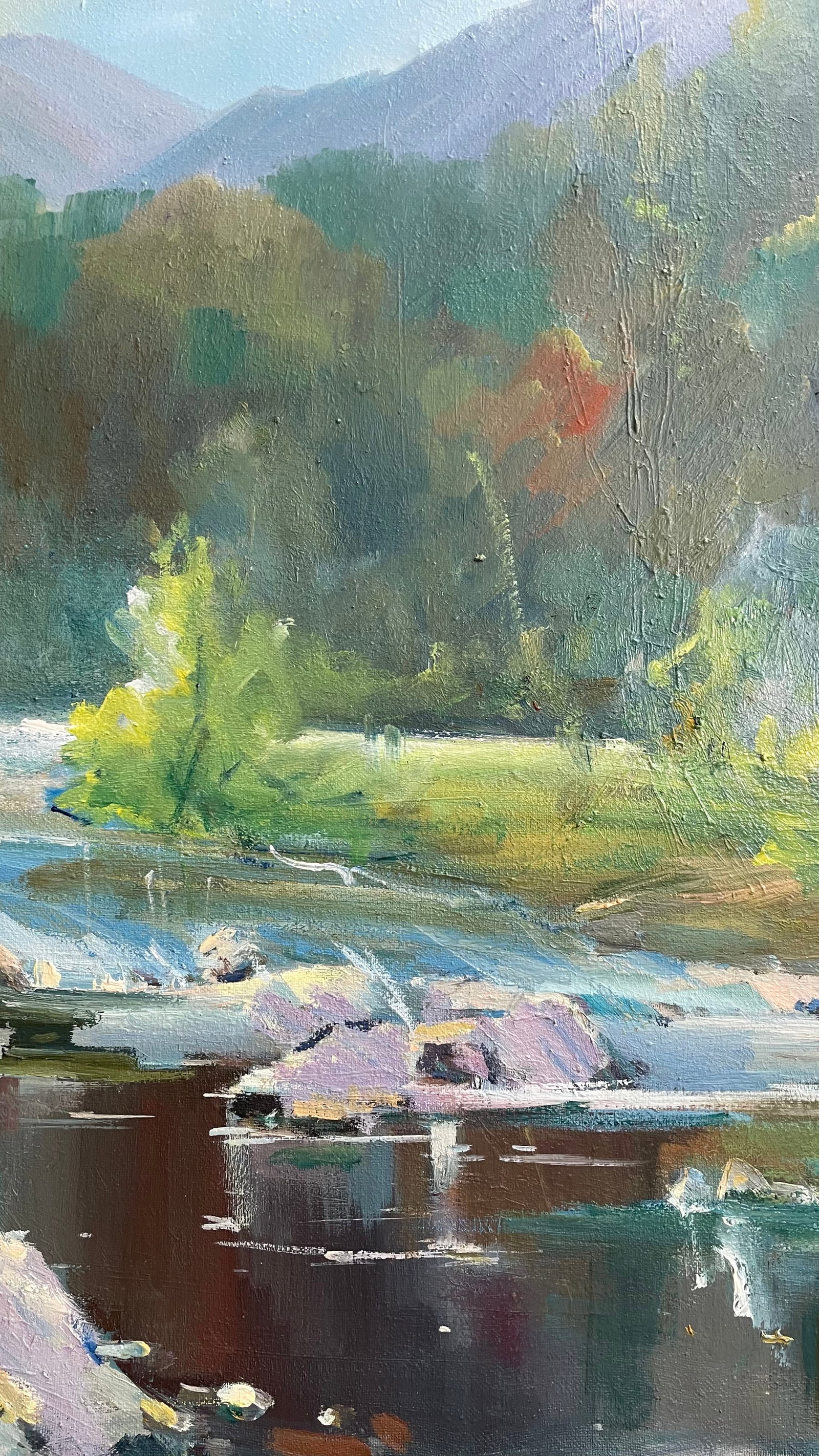 Oil painting Automn in the mountains Ivan Romanyuk - 5